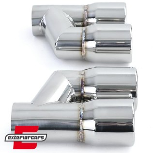 Nastavci auspuha S4 dizajn (chrome) / Audi A4 B8 (2007-2015), 29901