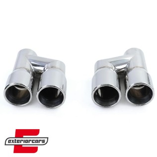 Nastavci auspuha S4 dizajn (chrome) / Audi A4 B8 (2007-2015), 29901
