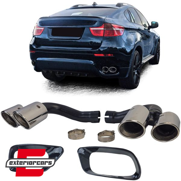 Nastavci auspuha Sport dizajn (chrome) / BMW X6 E71 (2008-2014), 41707