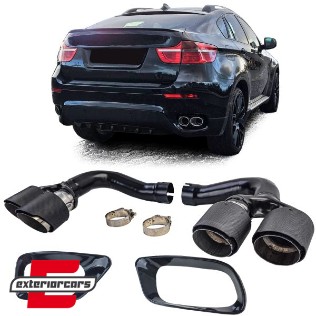 Nastavci auspuha Sport dizajn (pravi karbon) / BMW X6 E71 (2008-2014), 41708