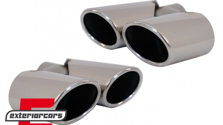 Nastavci auspuha SQ5 dizajn (chrome) / Audi Q5 8R (11.2008-2016), TY-AUQ58R