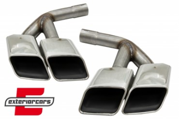 Nastavci auspuha SQ7 dizajn (chrome) / Audi Q7 4M (2015-2019), TY-SQ74M