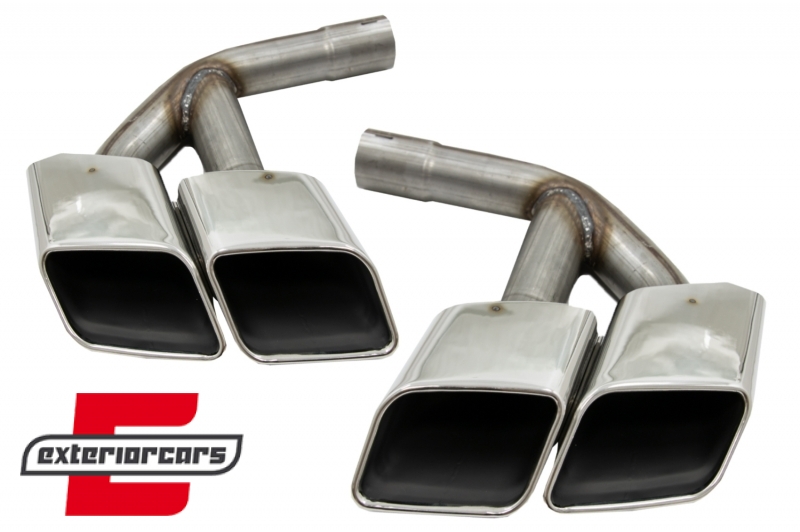 Nastavci auspuha SQ7 dizajn (chrome) / Audi Q7 4M (2015-2019), TY-SQ74M