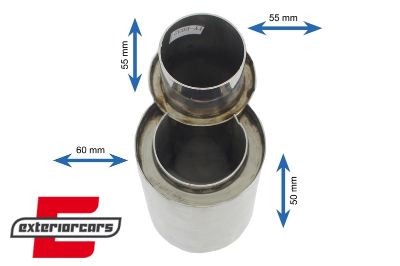 Nastavci auspuha Turbo dizajn / PORSCHE Carrera 911 996 997 (1997-2008), TY-032