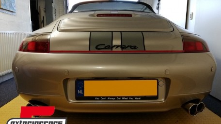 Nastavci auspuha Turbo dizajn / PORSCHE Carrera 911 996 997 (1997-2008), TY-032