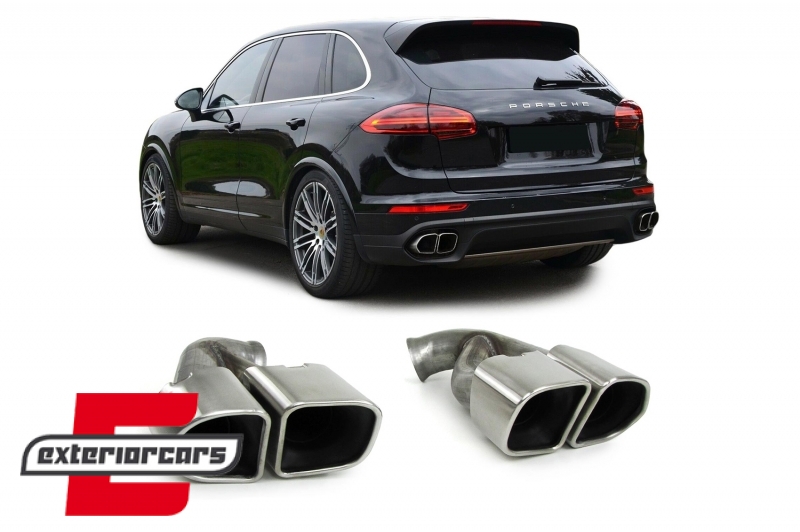Nastavci auspuha Turbo dizajn / Porsche Cayenne 92A Facelift (10/2014-2017), 37498
