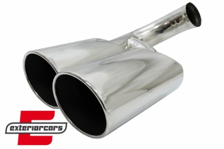 Nastavci auspuha V6 dizajn (chrome), TY-PO9PAV6
