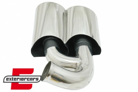 Nastavci auspuha V6 dizajn (chrome), TY-PO9PAV6