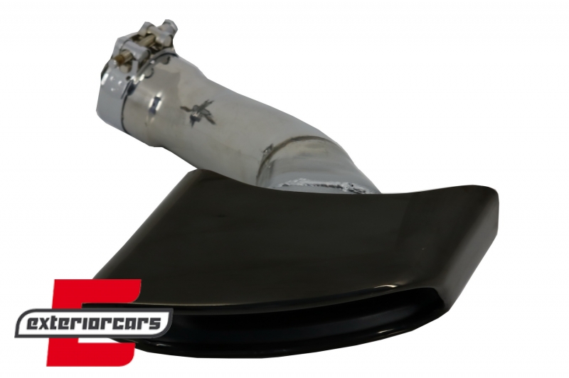 Nastavci auspuha V8 dizajn (crna) / BMW X6 E71 (2008-2014), TY-D042LB
