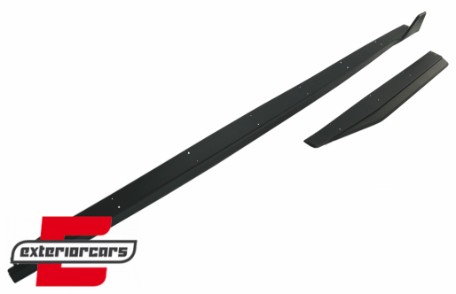Nastavci pragova GT 500 dizajn (crna) / Ford Mustang Mk6 VI (2015-2020), SSFMUGT