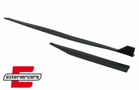 Nastavci pragova GT 500 dizajn (crna) / Ford Mustang Mk6 VI (2015-2020), SSFMUGT