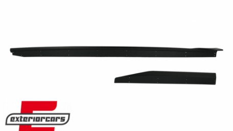 Nastavci pragova GT 500 dizajn (crna) / Ford Mustang Mk6 VI (2015-2020), SSFMUGT