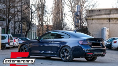 Nastavci pragova M-Performance dizajn (crna) / BMW serije 4 F32 Coupe F33 Cabrio F36 Gran Coupe, SSLBMF32MPBF