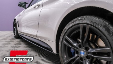 Nastavci pragova M-Performance dizajn (crna) / BMW serije 4 F32 Coupe F33 Cabrio F36 Gran Coupe, SSLBMF32MPBF