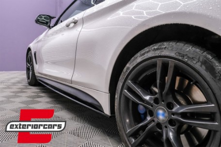 Nastavci pragova M-Performance dizajn (crna) / BMW serije 4 F32 Coupe F33 Cabrio F36 Gran Coupe, SSLBMF32MPBF