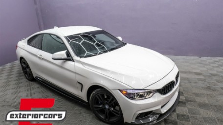 Nastavci pragova M-Performance dizajn (crna) / BMW serije 4 F32 Coupe F33 Cabrio F36 Gran Coupe, SSLBMF32MPBF