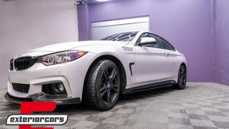 Nastavci pragova M-Performance dizajn (crna) / BMW serije 4 F32 Coupe F33 Cabrio F36 Gran Coupe, SSLBMF32MPBF