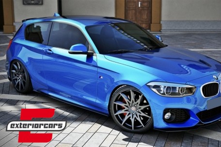 Nastavci pragova M-Performance dizajn (piano crna) / BMW serije 1 Hatchback F20 F21 (2011-2019), 42315