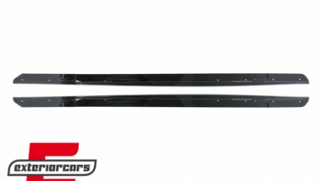 Nastavci pragova M-Performance dizajn (piano crna) / BMW serije 2 F22 Coupe F23 Cabrio (2014-2021), SSLBMF22MPB