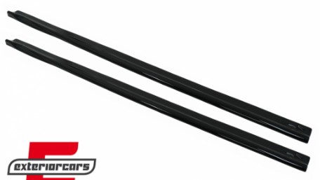 Nastavci pragova (piano crna) / Mercedes A-klasa W176 Sport Line A45 Hatchback (2012-2018), SSLMBW176