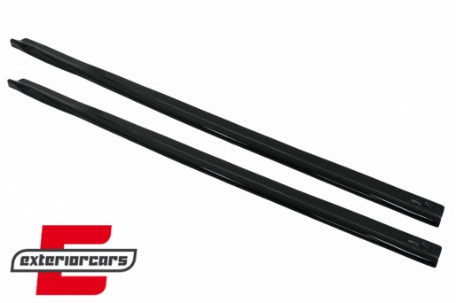 Nastavci pragova (piano crna) / Mercedes A-klasa W176 Sport Line A45 Hatchback (2012-2018), SSLMBW176