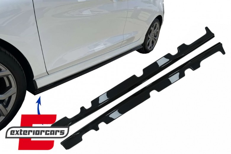 Nastavci pragova ST line dizajn (piano crna) / Ford Fiesta Mk8 ST / ST-Line (2017-2021), SSFFIMK8