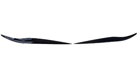 Obrve (piano crna) / Ford Fiesta Mk7 Facelift (2012-2017), 43146