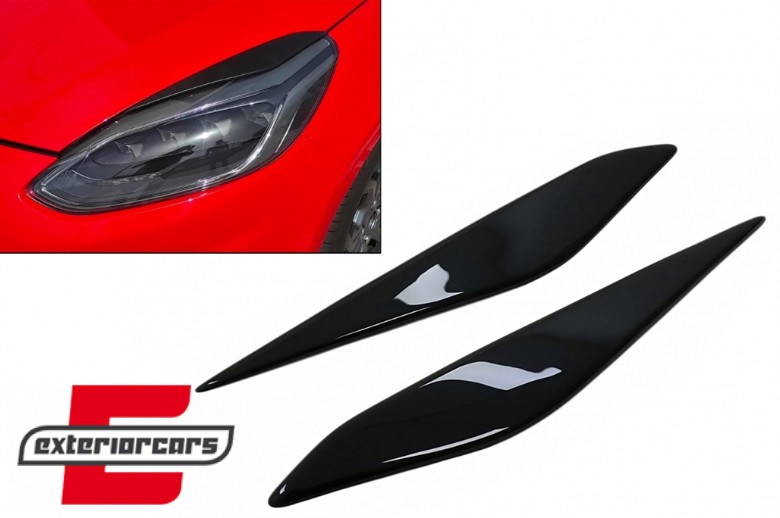 Obrve (piano crna) / Ford Fiesta Mk8 (2017-2021), HEFFIMK8
