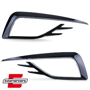 Okviri maglenki GTI look (piano crna) / VW Golf 7.5 (2017-2020), 40110