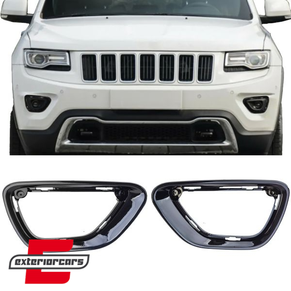 Okviri svjetla za maglu Performance dizajn (piano crna) / Jeep Grand Cherokee WK2 (2014-2017), 42345