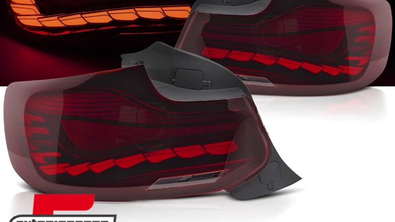 OLED Full LED stražnja svjetla SEQ žmigavci (crvena) / BMW serije 2 F22 F23 M2 F87 (2013-2021), LDBML1