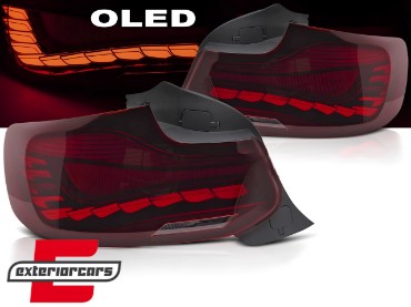OLED Full LED stražnja svjetla SEQ žmigavci (crvena) / BMW serije 2 F22 F23 M2 F87 (2013-2021), LDBML1