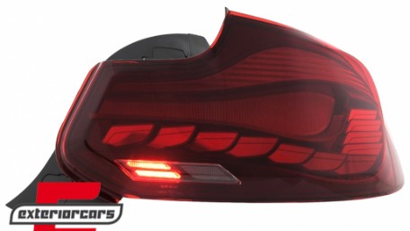 OLED Full LED stražnja svjetla SEQ žmigavci (crvena) / BMW serije 2 F22 F23 M2 F87 (2013-2021), LDBML1