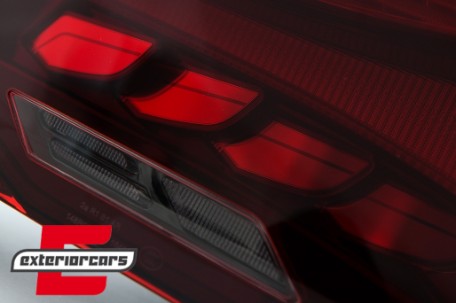 OLED Full LED stražnja svjetla SEQ žmigavci (crvena) / BMW serije 2 F22 F23 M2 F87 (2013-2021), LDBML1