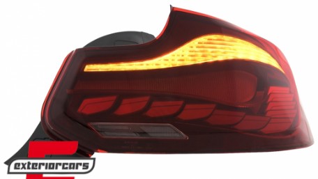 OLED Full LED stražnja svjetla SEQ žmigavci (crvena) / BMW serije 2 F22 F23 M2 F87 (2013-2021), LDBML1