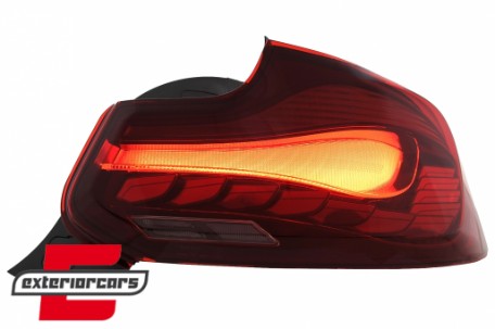 OLED Full LED stražnja svjetla SEQ žmigavci (crvena) / BMW serije 2 F22 F23 M2 F87 (2013-2021), LDBML1