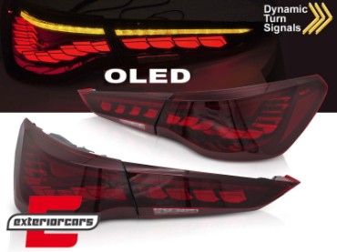 OLED full LED stražnja svjetla SEQ žmigavci (crvena) / BMW serije 4 G22 G23 (2020-), LDBML9