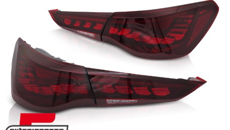OLED full LED stražnja svjetla SEQ žmigavci (crvena) / BMW serije 4 G22 G23 (2020-), LDBML9