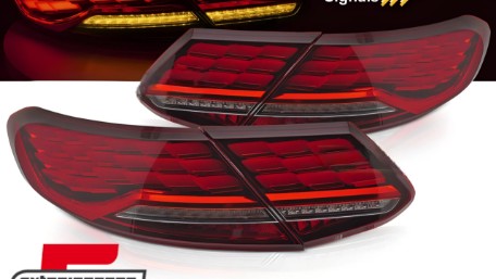 OLED Full LED stražnja svjetla SEQ žmigavci (crvena) / Mercedes C-klasa C205 Coupe (2014-2021), LDMEF7