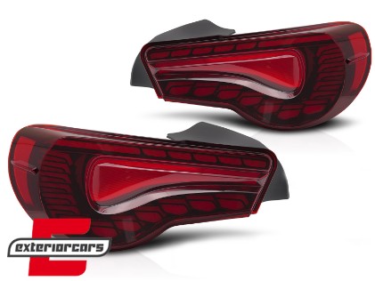 OLED Full LED stražnja svjetla SEQ žmigavci (crvena) / Toyota GT86 (2012-2021), LDTO49