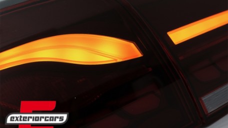 OLED Full LED stražnja svjetla SEQ žmigavci (crvena) / VW Golf 6 VI (2008-2013), TLVWG6LED