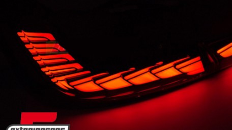 OLED full LED stražnja svjetla SEQ žmigavci (smoke) / BMW serije 3 G20 G28 M3 G80 limuzina (2018-2022), LDBML4