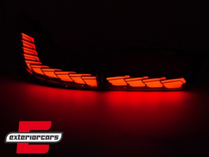 OLED full LED stražnja svjetla SEQ žmigavci (smoke) / BMW serije 3 G20 G28 M3 G80 limuzina (2018-2022), LDBML4