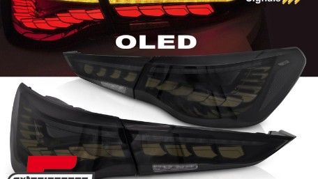 OLED full LED stražnja svjetla SEQ žmigavci (smoke) / BMW serije 4 G22 G23 (2020-), LDBMM0