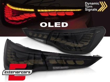 OLED full LED stražnja svjetla SEQ žmigavci (smoke) / BMW serije 4 G22 G23 (2020-), LDBMM0