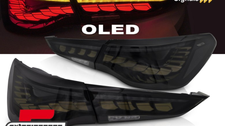 OLED full LED stražnja svjetla SEQ žmigavci (smoke) / BMW serije 4 G22 G23 (2020-), LDBMM0