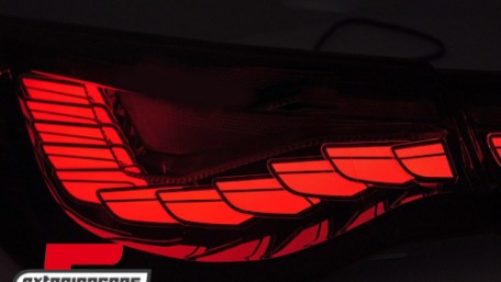 OLED full LED stražnja svjetla SEQ žmigavci (smoke) / BMW serije 4 G22 G23 (2020-), LDBMM0
