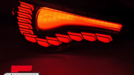 OLED Full LED stražnja svjetla SEQ žmigavci (smoke) / Toyota GT86 (2012-2021), LDTO50