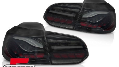OLED Full LED stražnja svjetla SEQ žmigavci (smoke) / VW Golf 6 VI (2008-2013), LDVWU9