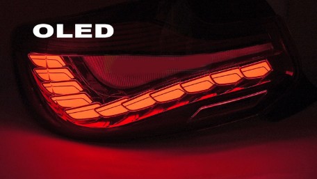 OLED Full LED stražnja svjetla (smoke) / BMW serije 2 F22 F23 M2 F87 (2013-2021), LDBML2